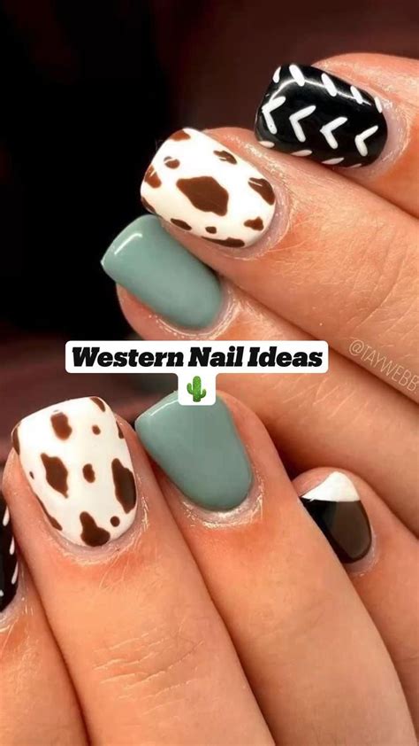 western nail ideas